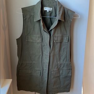 Army green vest